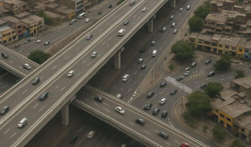La ruta que conectaría directamente con Jorge Chávez. Foto: Composición LR/Chat GTP/IA La ruta que conectaría directamente con Jorge Chávez. Foto: Composición LR/Chat GTP/IA