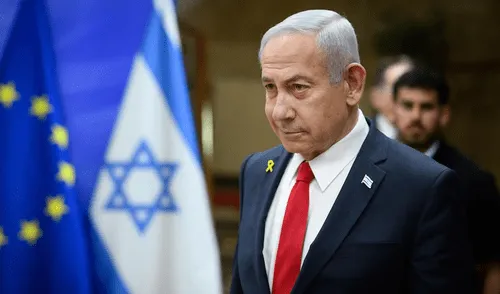 El ministro de Israel Benjamín Netanyahu, se pronunció mediante un comunicado tras el bombardeo de Israel contra Irán. Foto: France 24 Benjamín Netanyahu, Israel, Irán