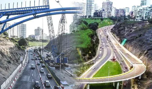 Cierre parcial de la bajada Armendáriz por puente Miraflores Barranco