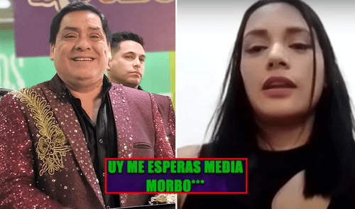 Exponen mensajes inéditos de Javier Yaipén con promotora trujillana. Foto: Composición LR/Instagram/captura ATV Foto: Composición LR/Instagram/captura ATV