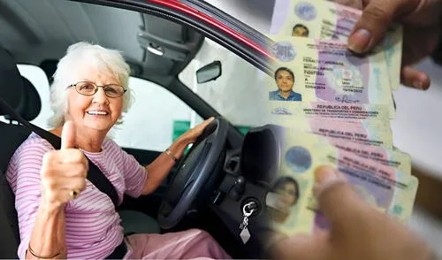 MTC define la edad máxima para que adultos mayores emitan o renueven su licencia de conducir en Perú.