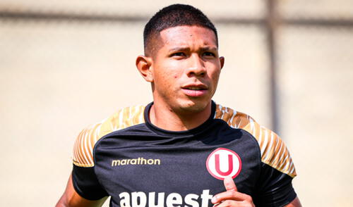 Edison Flores presentó molestias días antes del encuentro contra Ayacucho FC. Foto: Universitario de Deportes