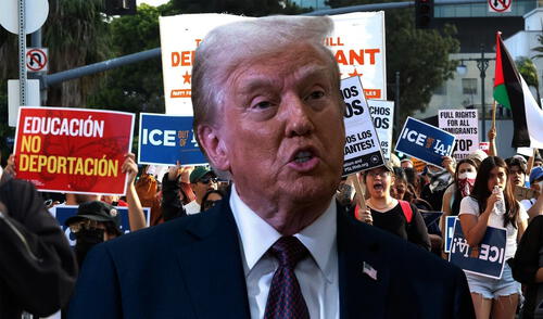 Donald Trump promueve la mayor deportación de inmigrantes en EE.UU. Donald Trump promueve la mayor deportación de inmigrantes en EE.UU.