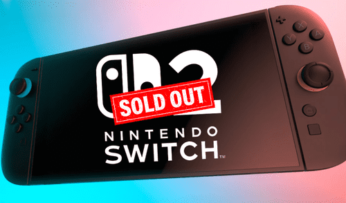 Alta demanda deja sin stock la nueva Nintendo Switch 2.