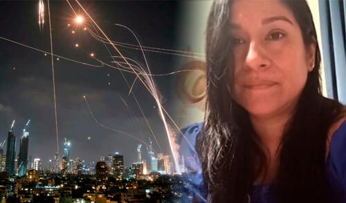 Peruana en Israel narra angustia por ataques de misiles de Irán Peruana en Israel narra angustia por ataques de misiles de Irán