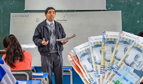 Docentes verán sus sueldos incrementados este año. Foto: composición LR/ Andina. Docentes verán sus sueldos incrementados este año. Foto: composición LR/ Andina.