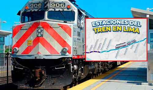 La ruta del tren Lima-Chosica contará con 11 estaciones y se extenderá alrededor de 30 km. Foto: Composición LR/MML