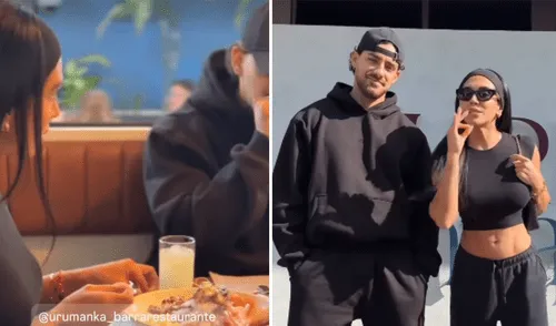 Vania Bludau y Austin Palao aparecen en exclusivo restaurante de Chiclayo. Foto: Composición LR/captura Instagram Vania Bludau y Austin Palao aparecen en exclusivo restaurante
