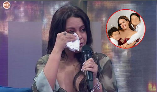 Flor Polo lloró al hablar de las extorsiones en su contra.