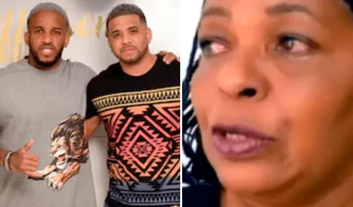 Jefferson Farfán y su primo 'Cri Cri'.