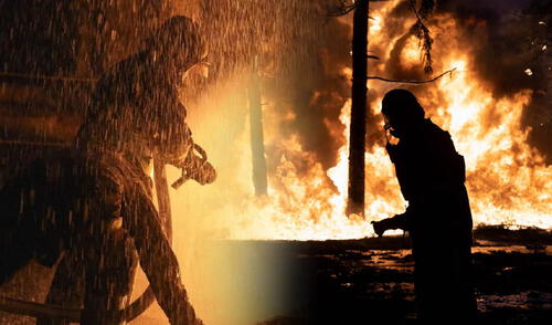 La ciudad ucraniana de Kremenchuk sufrió un masivo ataque aéreo el 15 de junio, con más de 180 proyectiles lanzados. Foto: composición LR/Servicio Estatal de Emergencias Rusia lanza ataque aéreo masivo con más de 180 drones y misiles sobre ciudad ucraniana de Kremenchuk