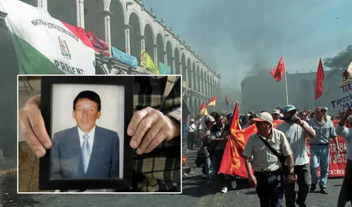 Deudos de víctimas por represión estatal en el Arequipazo nunca tuvieron justicia. Foto: composición LR.