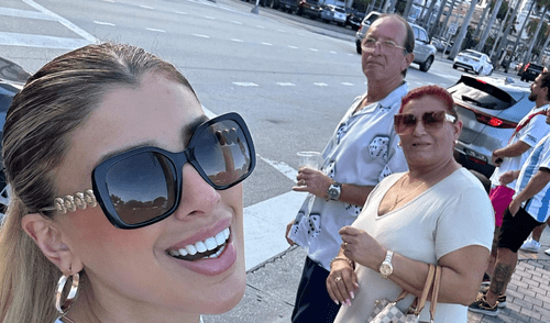 Yahaira Plasencia celebró a lo grande El Día del Padre. Foto: Facebook Yahaira Plasencia celebró a lo grande El Día del Padre.