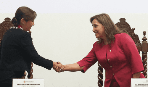 Dina Boluarte habría pedido archivamiento de investigaciones en su contra. Foto: Captura Dina Boluarte, patricia benavides