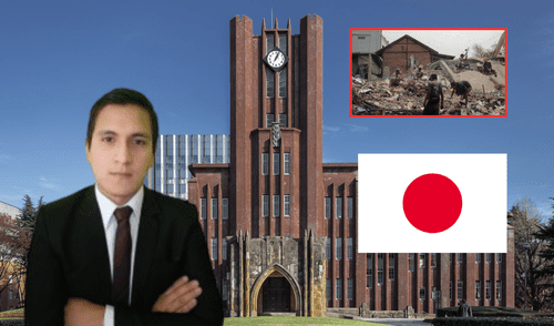 Peruano que estudió Ingeniería Sísmica en la universidad más difícil de Japón lanzó proyecto para prevenir daños por terremotos