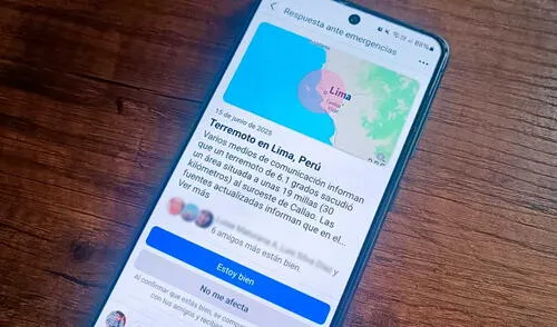 Facebook activó la opción Safety Check en Perú. Foto: Juan López/La República