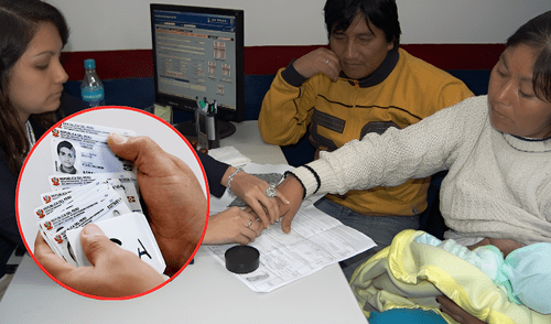 Reniec lanza campaña para que niñas y niños obtengan su primer DNI electrónico. Foto: Composición LR/Andina