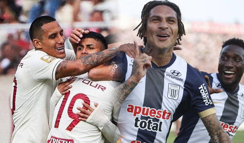Los picantes partido que le quedan a Alianza Lima y Universitario en Liga 1.