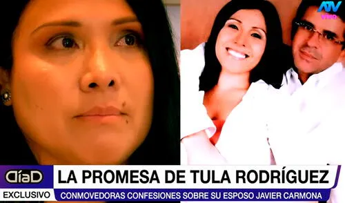 Tula Rodríguez se conmueve por Javier Carmona.