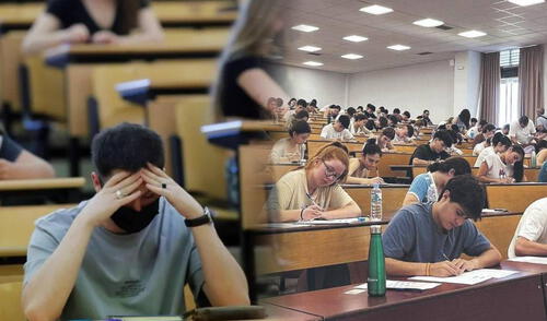 Los jóvenes en España buscan en ingresar a universidades públicas de prestigio, pero en muchos casos no logran alcanzar los puntajes. Foto: composición LR/ X/ jóvenes en España | selectividad | pau 2025