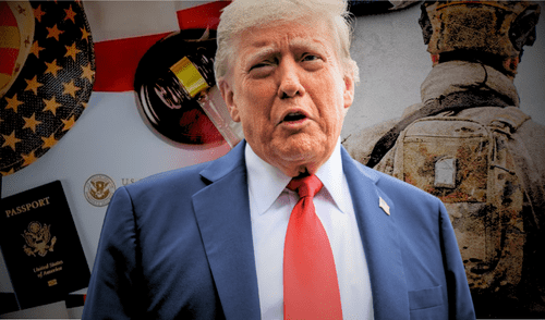 USCIS afirma que Donald Trump daría la ciudadanía americana a militares en 2025.