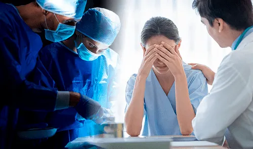 Una grave confusión en los resultados de laboratorio llevó a una mujer a perder su útero por error. El caso ya está en manos de la justicia y cuestiona los protocolos médicos en Francia. Foto: composición LR/Freepik francia, médicos