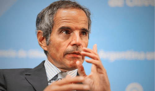 Rafael Grossi, director del OIEA, advirtió sobre el potencial nuclear de Irán, que podría rápidamente aumentar su nivel de enriquecimiento militar al 90%.