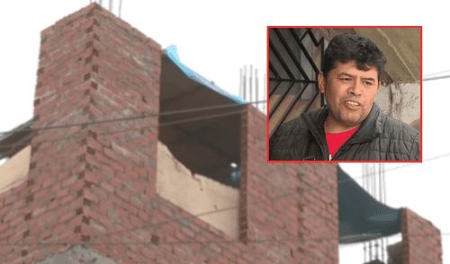 Una familia en San Juan de Lurigancho logró salvarse de tras el colapso de una pared. Foto: composición LR/América Noticias.