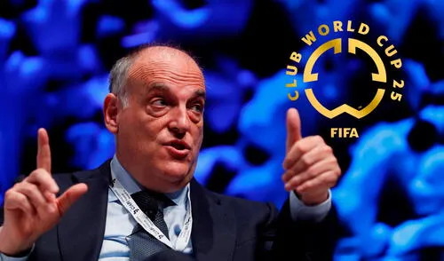 El presidente de LaLiga también tuvo comentarios para el Real Madrid y Atlético de Madrid. Foto: composición LR/EFE El presidente de LaLiga también tuvo comentarios para el Real Madrid y Atlético de Madrid. Foto: composición LR/EFE