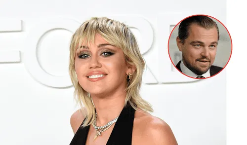 Miley Cyrus admite haber tenido un crush con Leonardo DiCaprio. Foto: Composición LR/ Archivo GLR