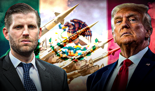 Eric Trump asegura que si México se atreve a lanzar cohetes a EE.UU., "los decapitarían en cuatro segundos" Eric Trump asegura que si México se atreve a lanzar cohetes a EE.UU., "los decapitarían en cuatro segundos"