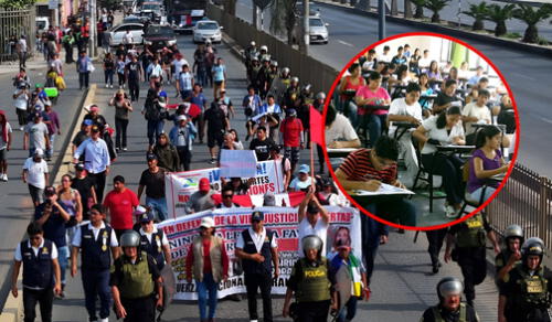 El último paro nacional fue el pasado 14 de mayo de 2025. Foto: Composición LR