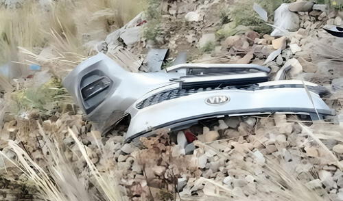 Cuatro personas murieron tras accidente en Huancavelica. Foto: Composición LR/CDN Cuatro personas murieron tras accidente en Huancavelica. Foto: Composición LR/CDN