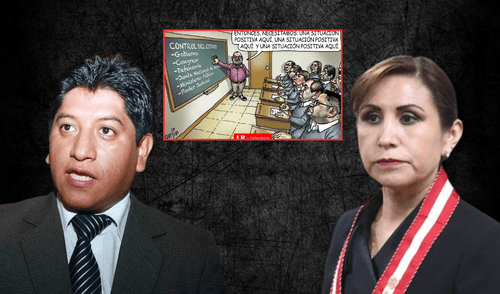 Entre los 'alumnos' se encuentran Patricia Benavides, exfiscal de la Nación, y Josué Gutiérrez, defensor del Pueblo. Foto: composición LR Patricia Benavides Fiscalía Ministerio Público Delia Espinoza Congreso Defensoría del Pueblo Dina Boluarte