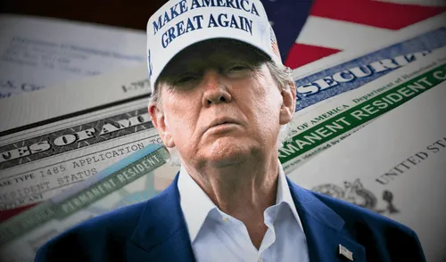 Donald Trump impulsa detenciones y deportaciones de inmigrantes con Green Card por delitos antiguos.
