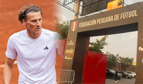 Diego Forlán niega acercamiento con la FPF, tras triunfo en tenis.