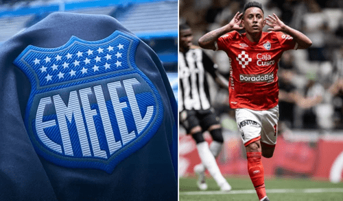 Christan Cueva firmó con el club Emelec por una temporada. Foto: Instagram/composición LR