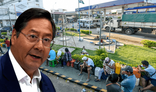 Policía de Bolivia decomisa 1.000 litros de combustible en El Alto. Foto: composición LR Policía de Bolivia decomisa 1.000 litros de combustible en El Alto.
