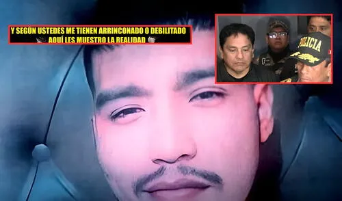 El 'Monstruo' habría amenazados a altos mandos de la PNP. Foto: Composición LR/CDN/Captura de pantalla de Youtube