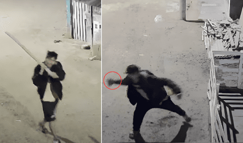 Usaba palos o piedras para atacar propiedades de los vecinos en Carabayllo.