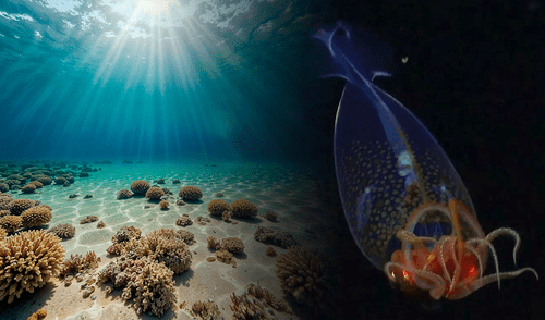 calamar colosal, Mesonychoteuthis hamiltoni