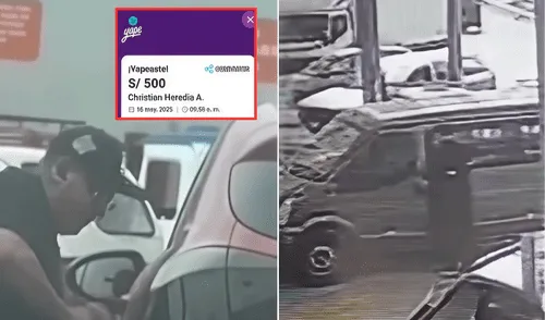 Capturan a robo autos que extorsionaban a sus víctimas. Foto: Composición LR/Captura de pantalla de YouTube