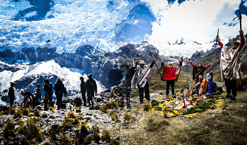 Diversas festividades se llevan a cabo en el nevado Huaytapallana. Foto: Gerson Cardoso/LR/Andina Diversas festividades se llevan a cabo en el nevado Huaytapallana. Foto: Gerson Cardoso/LR/Andina