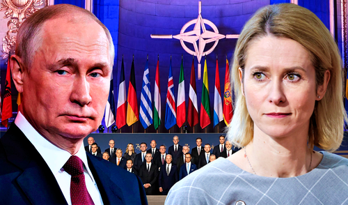 Kaja Kallas, jefa de la diplomacia de la Unión Europea, instó a fortalecer la defensa europea con mayores presupuestos. Foto: Composición LR.