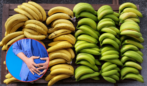 El plátano verde ayuda a prevenir el cáncer de colon. Foto: Composición LR