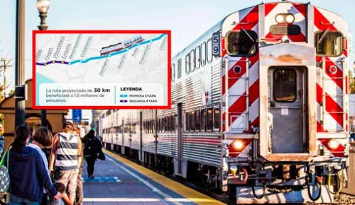 La Municipalidad de Lima prevé que el arribo de los trenes Caltrain al Perú será entre el 4 y 8 de julio