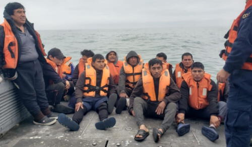 Pescadores fueron hallados por la Capitanía del Puerto de Pimentel. Foto: difusión