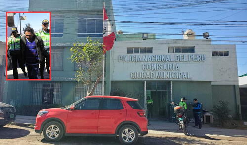 El presunto agresor sexual fue capturado luego ser acusado por su hijastra en Arequipa. Foto: Composición LR/Mirelia Quispe/URPI LR