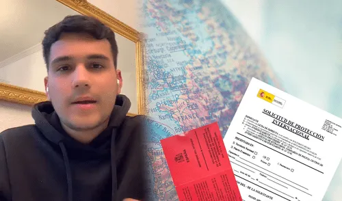 Tras semanas sin respuesta en Madrid, un joven venezolano consiguió cita para su asilo por medio de la sugerencia de su amiga. Foto: composición LR/TikTok tiktok viral, redes sociales, venezuela