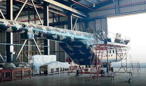 Situación. Milenium Veladi solo ha avanzado menos del 10% de los trabajos de reparación. Foto: difusión Situación. Milenium Veladi solo ha avanzado menos del 10% de los trabajos de reparación. Foto: difusión